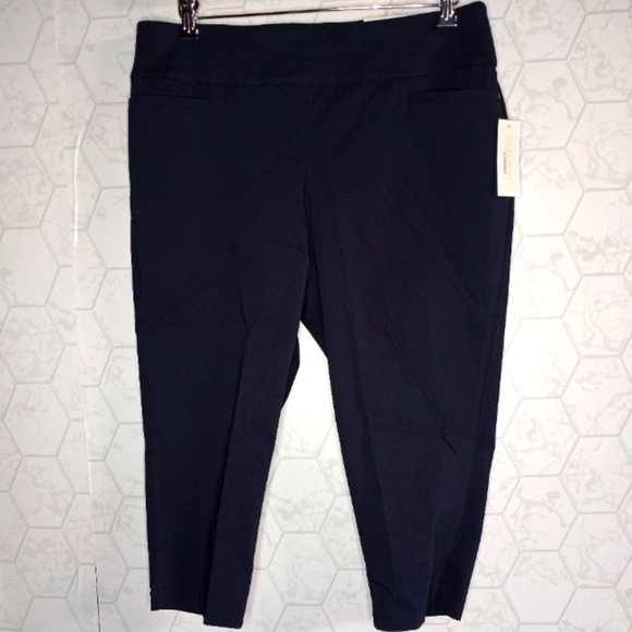 Christopher & Banks Pull-On Signature Stretch Crop - Picture 2 of 16